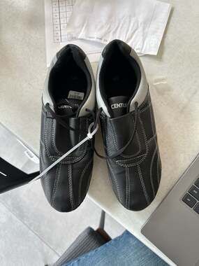 Century Lightfoot Martial Arts Training Shoes Black/Grey Mens Size 9.5